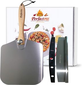 THE PERFECT PIE Stainless Steel Easy Clean Pizza Peel