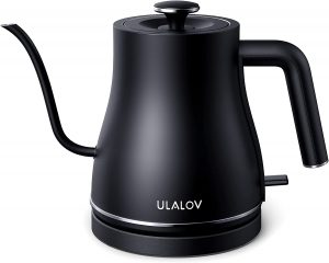 Ulalov Controlled Flow BPA-Free Electric Kettle For Coffee