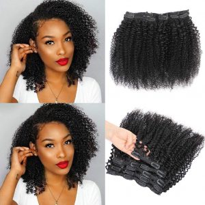 UrBeauty Kinky Curly Clip-In Extensions