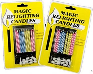 Wendy Mall Magic Birthday Candles For Kids, 20-Piece