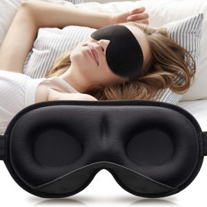 YFONG 3D Memory Foam Weighted Sleep Mask
