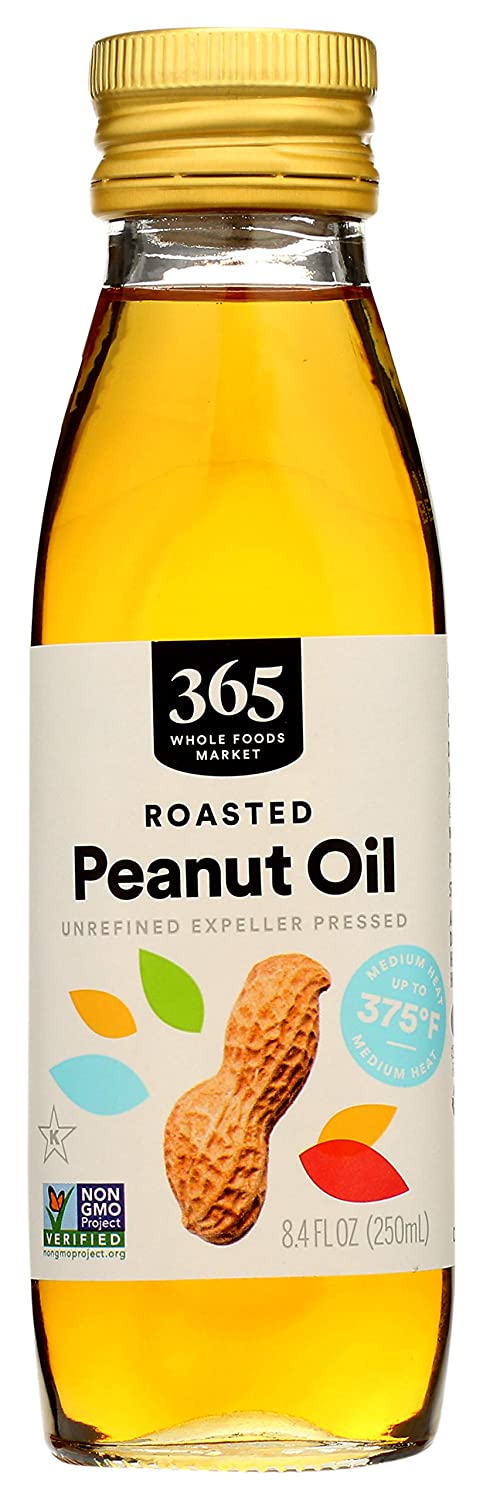 365 by Whole Foods Market Unrefined Peanut Oil, 8.4-Ounce