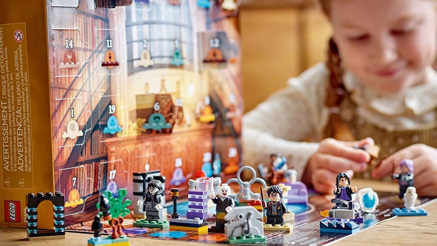 Lego Advent calendar, with figurines