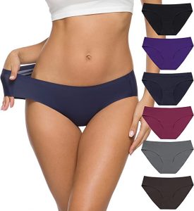 ALTHEANRAY Seamless Hipster Women’s Underwear, 6-Pack