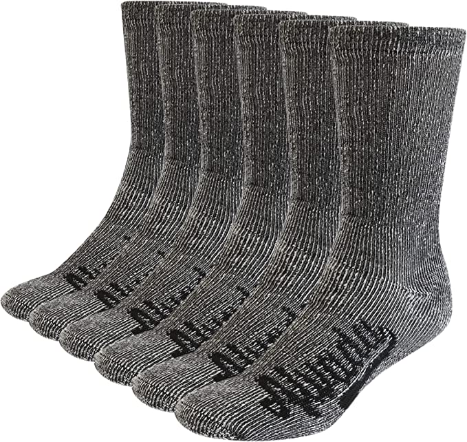 Alvada Itch-Free Thermal Hiking Socks, 3-Pack