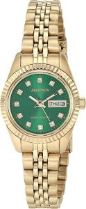 Armitron Date Calendar Window Women’s Gold-Tone Watch