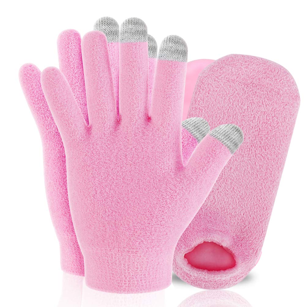 Codream Socks & Touch Screen Moisturizing Hand Gloves, 2-Pairs