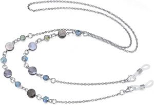 CRIMMY Gemstones & Beads Glasses Chain For Women