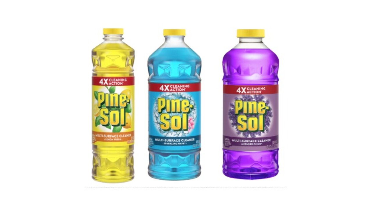 Recalled Pine-Sol products
