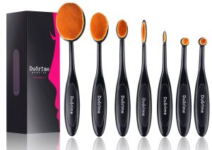 Duorime Assorted Oval-Shaped Head Contour Brushes, 7-Piece