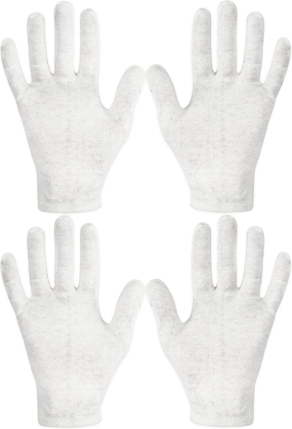 Eurow Reusable Breathable Moisturizing Hand Gloves, 2-Pairs
