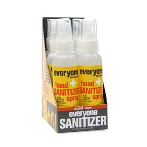Everyone Travel Hand Sanitizer Spray, 6 Pack