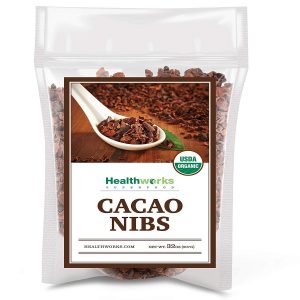 Healthworks Healthy Superfood Cacao Nibs For Snacking & Baking