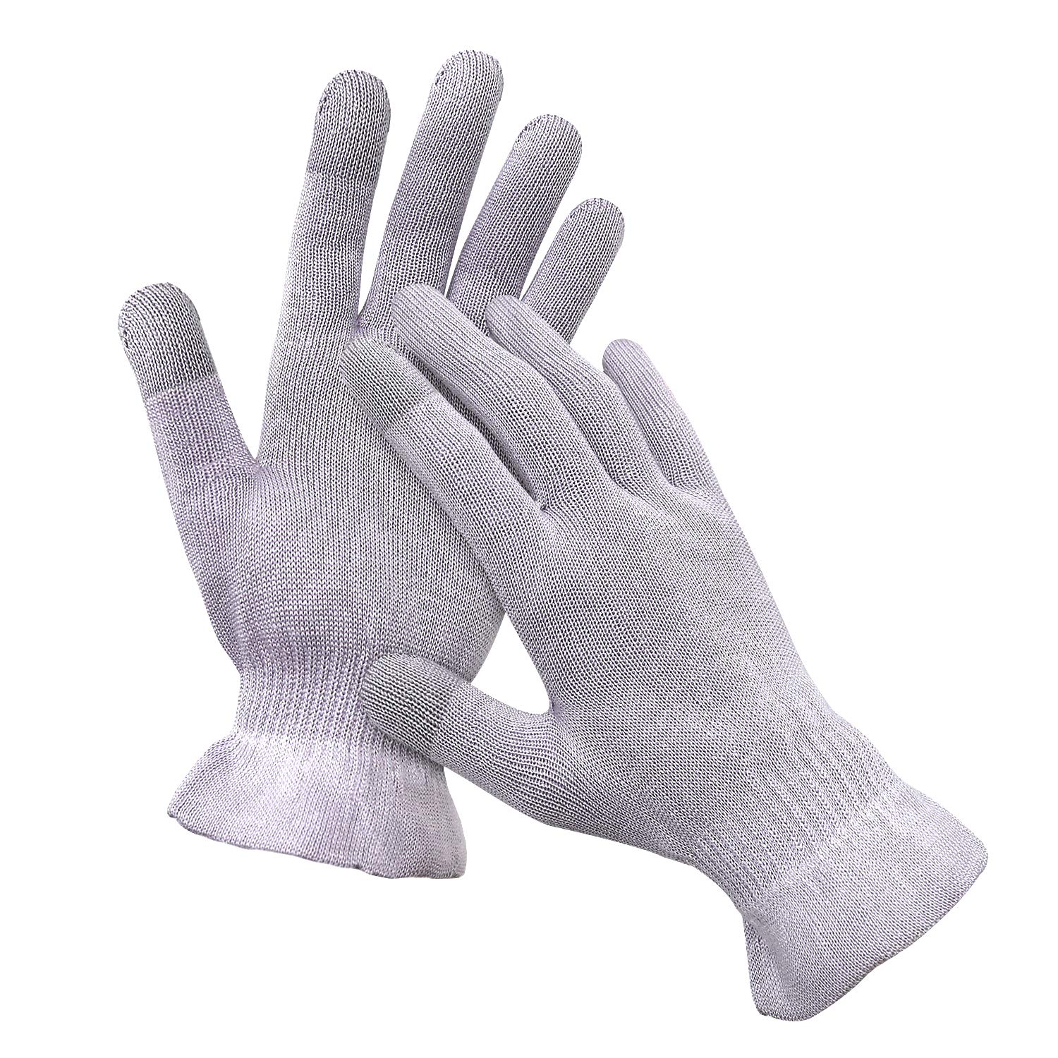 MIG4U Seamless Stretch Fabric Moisturizing Hand Gloves