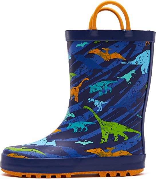 mysoft Pull-On Anti-Skid Rain Boots For Boys