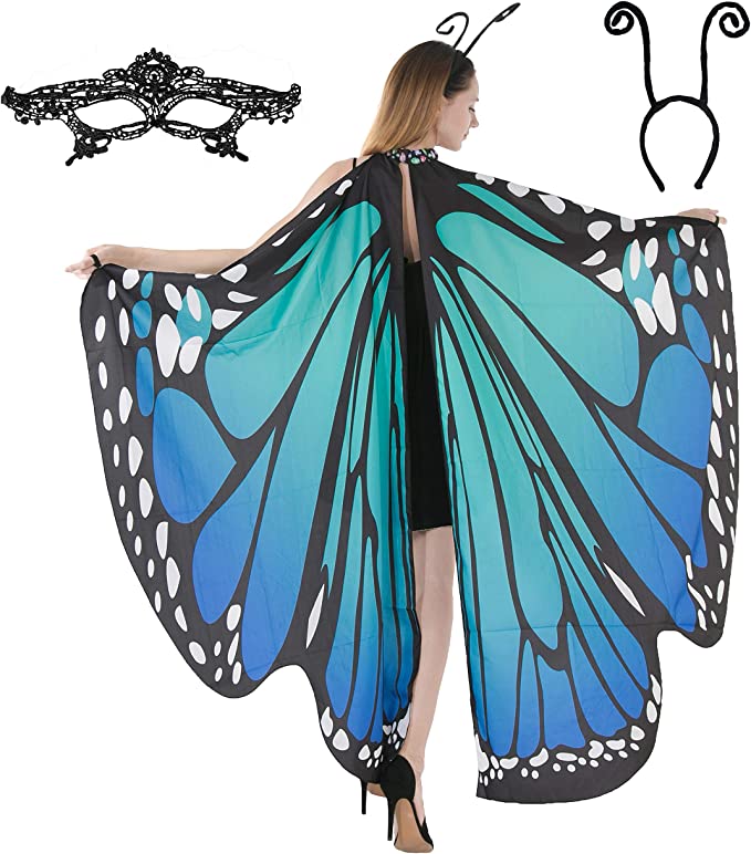 Spooktacular Creations Women’s Butterfly Wing Cape Costumes