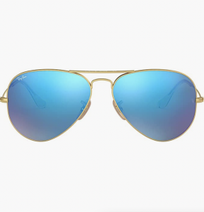 Ray-Ban Rb3025 Classic Mirrored Aviator Sunglasses For Men