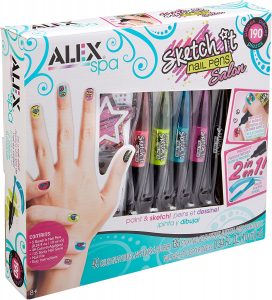 ALEX Toys Sketch It Nail Gems & Nail Pens Kit