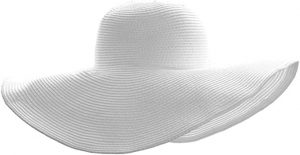 Ayliss Bendable Wire Wide Brim Straw Derby Hat