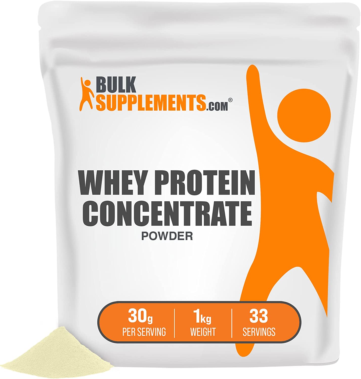 BULKSUPPLEMENTS.COM Gluten-Free Low-Carb Whey Protein Concentrate
