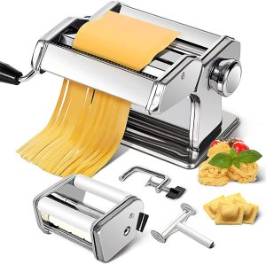 CHEFLY Adjustable User-Friendly Pasta Maker