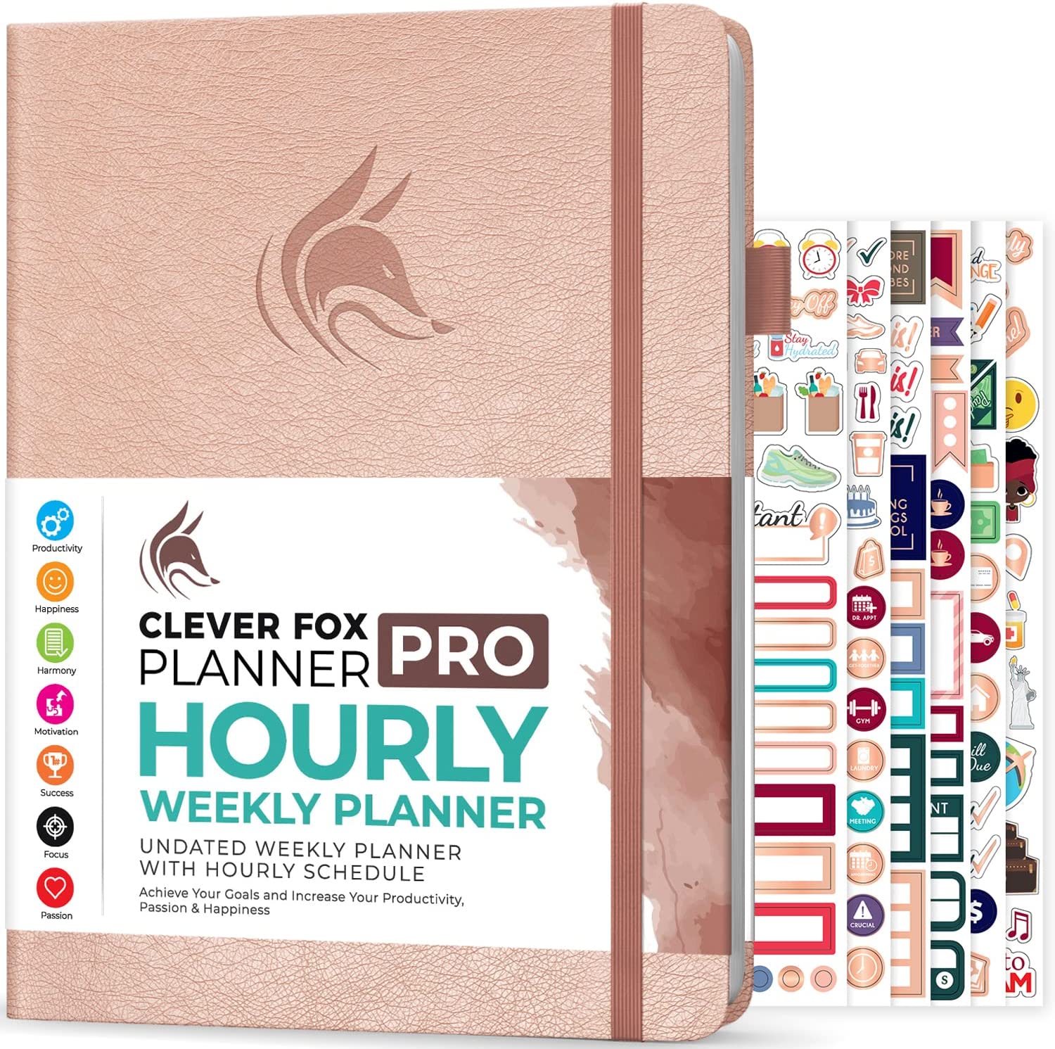 Clever Fox Expandable Pocket Lay-Flat Planner