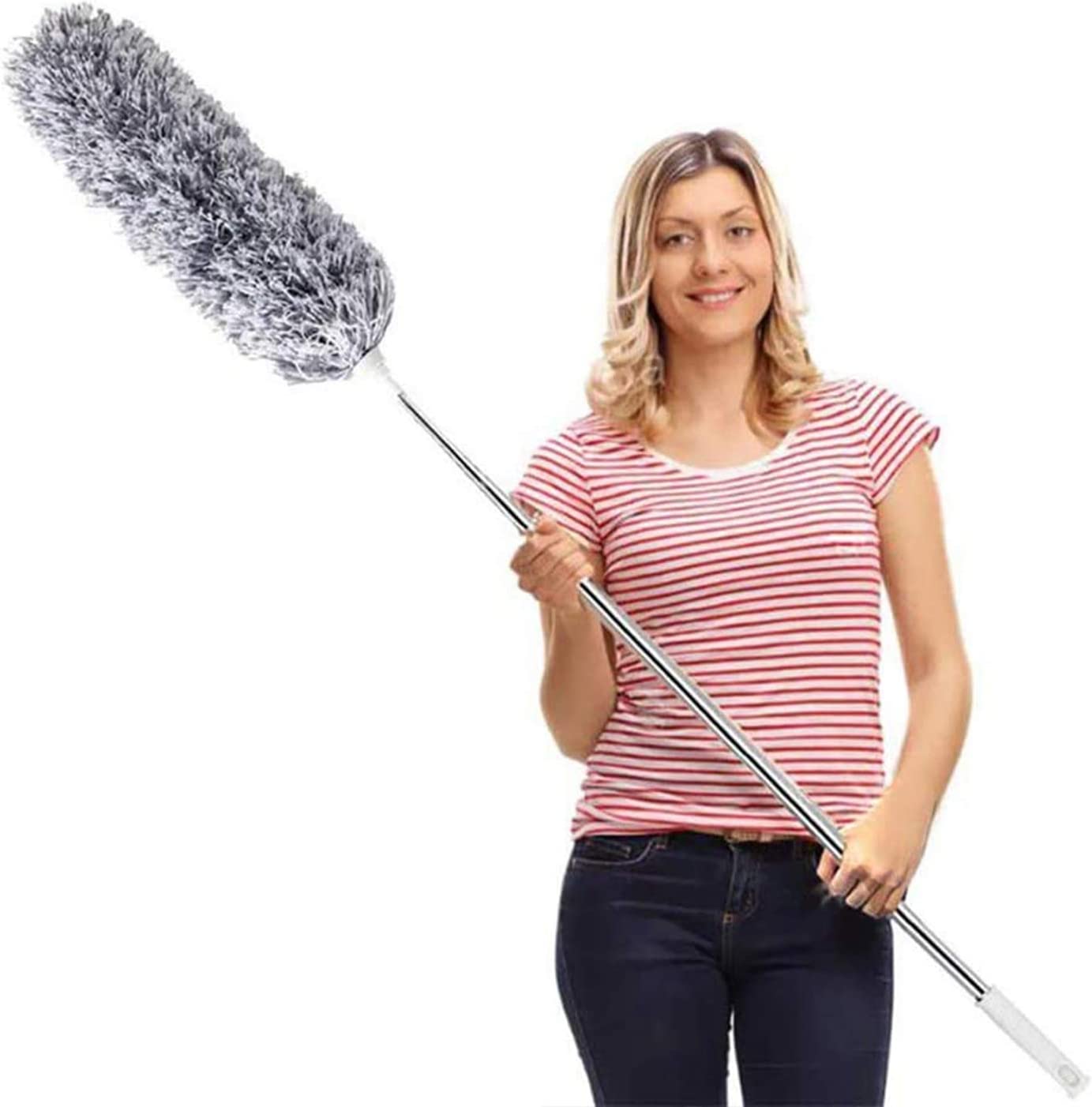 DELUX Adjustable Size Easy Clean Duster