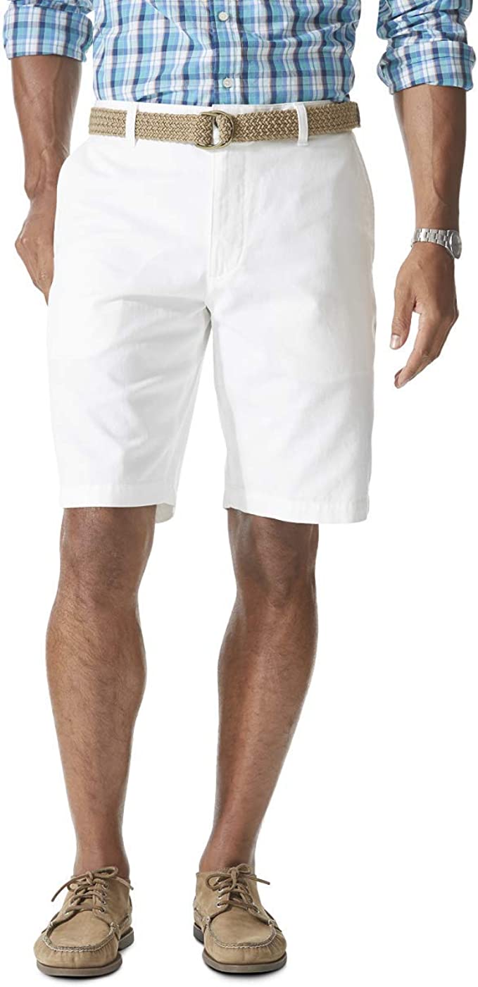 Dockers Hidden Security Pockets Men’s White Shorts