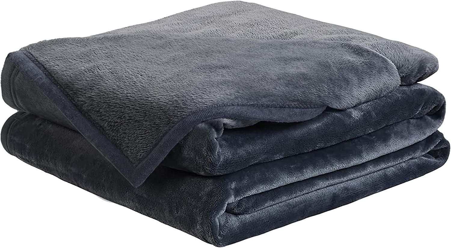EASELAND Machine Washable Microplush Fleece Blanket