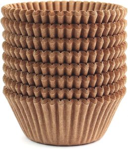 Eoonfirst Disposable Natural Baking Cups, 200-Pack