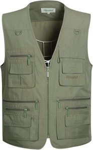 Gihuo Anti-Wrinkle Quick Drying Men’s Utility Vest