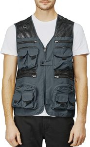 H2H Mesh Front & Back Pockets Men’s Utility Vest