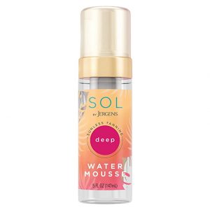 Jergens SOL Sunless Self Tanner Deep Water Mousse