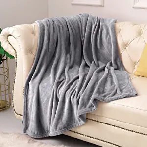 KMUSET Lightweight Luxury Fleece Blanket