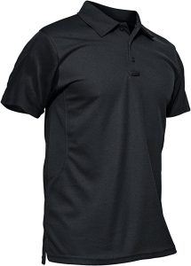 MAGCOMSEN Sweat-Wicking Men’s Short Sleeve Polo Shirt