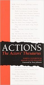 Marina Caldarone Actions: The Actors’ Thesaurus