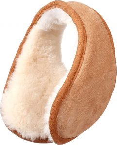 MaxW Australian Sheepskin & Wool Earmuffs For Women