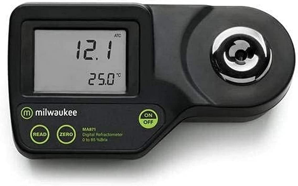 Milwaukee Alkaline Battery LCD Refractometer