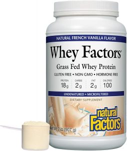Natural Factors Hormone Free Dietary Whey Protein Concentrate