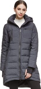 Orolay Mid-Length Down Jacket For Women
