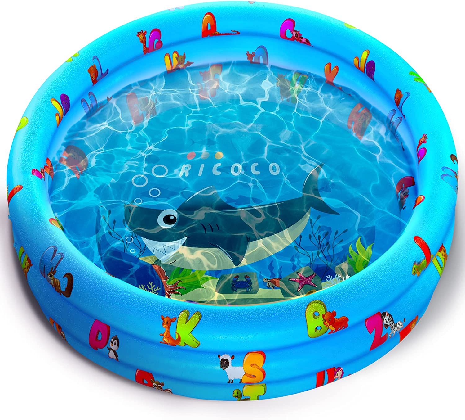 Ricoco Lightweight PVC Inflatable Baby Pool