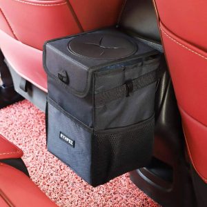 Ryhpez Oxford Cloth Compact Car Garbage Can