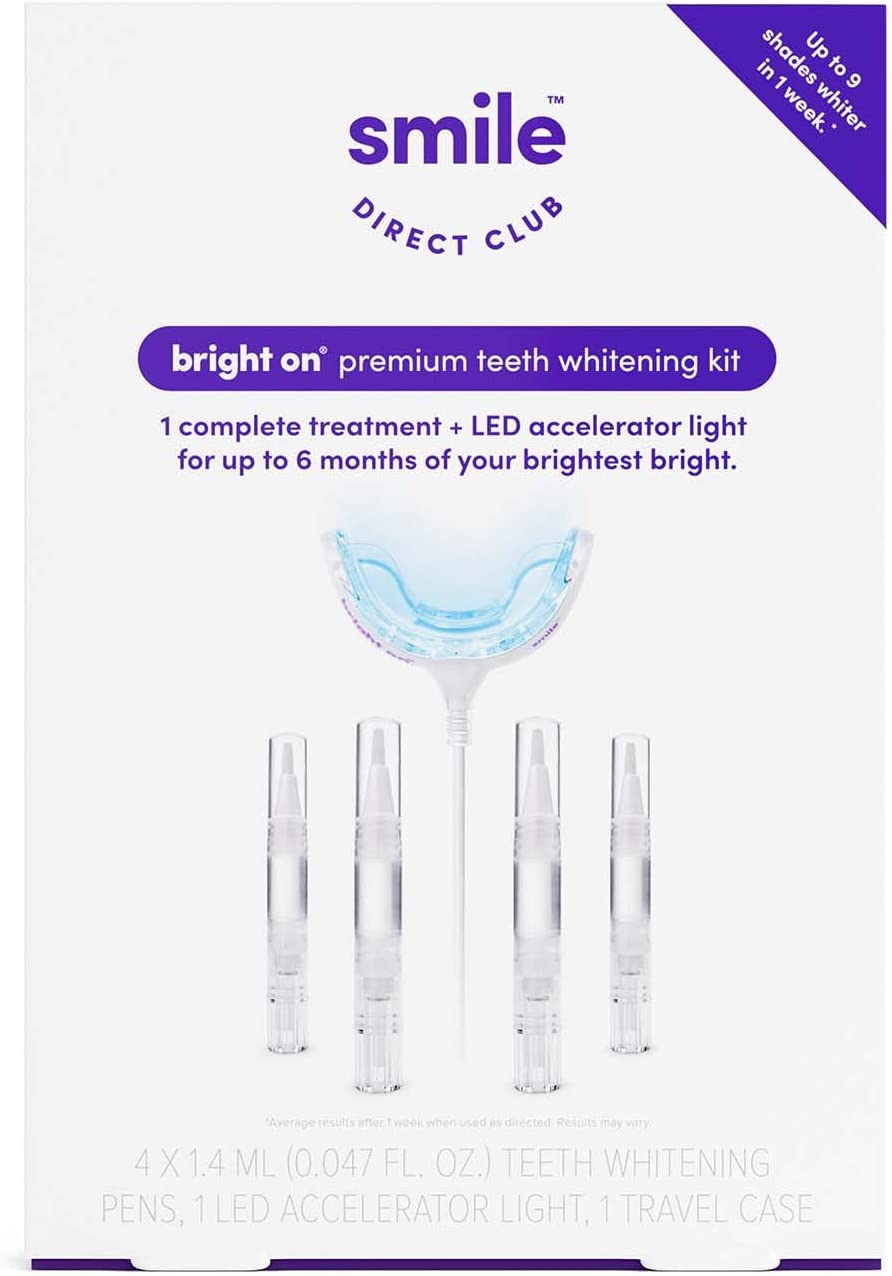 SmileDirectClub Mint Gluten-Free Teeth Whitening Trays, 4-Pack