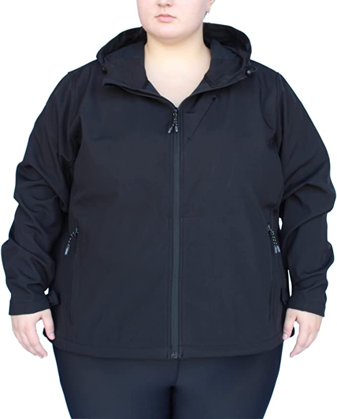 Snow Country Outerwear Women’s Plus-Size Soft Shell Coat