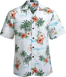 Tropical Storm Men’s Regular Fit Tropical Beach Shirt