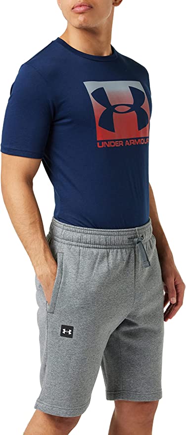 Under Armour Rival Mid-Weight Cotton-Blend Men’s Fleece Shorts