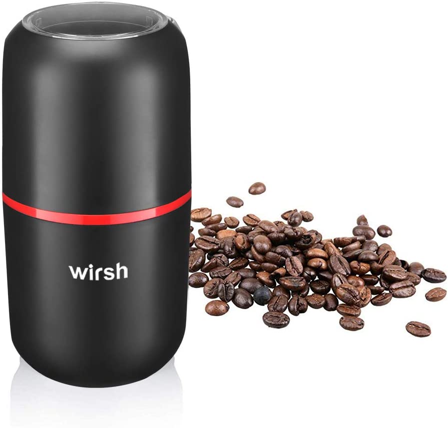 Wirsh Automatic Overheat Protection Coffee Grinder