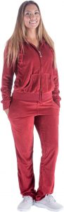 Yasumond Velour Hoodie Tracksuit Women’s Two-Piece Outfit Set