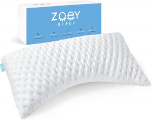 Zoey Sleep Hypoallergenic Contoured Soft Pillow
