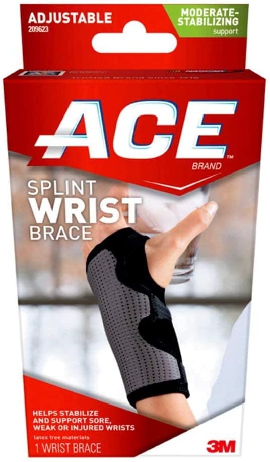 ACE Adjustable Palmar Splint Wrist Brace